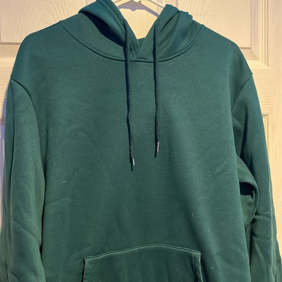SHEIN Forest Green Hoodie - Picture 1 of 3